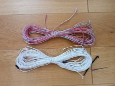Set 4 šňůr NAISH Flying Lines 22+2m