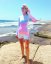 BEJKROLL 2mm Women's Wetsuit - Pastel Rainbow