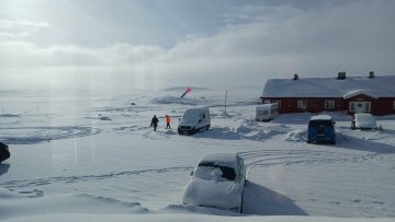 Hardangervidda snowkite trip 2026