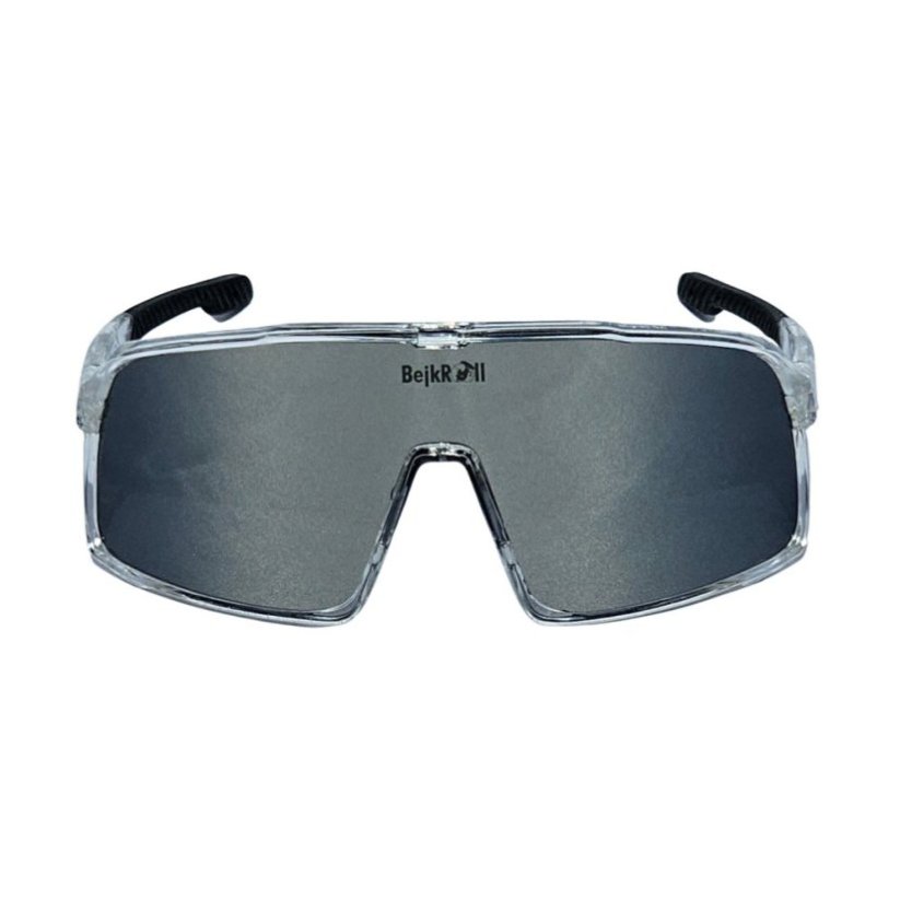 Slnečné okuliare BejkRoll Champion Revo - siva / strieborná