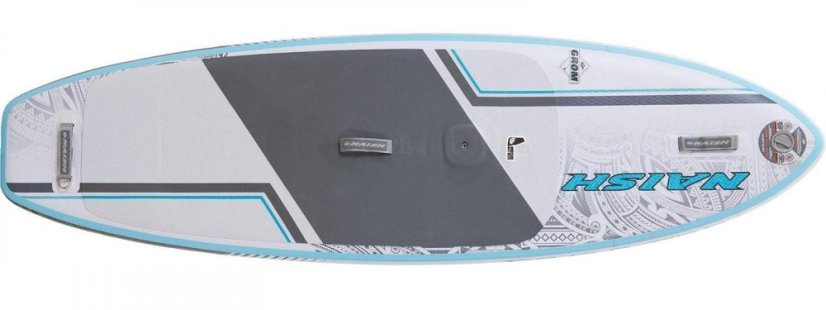 Nafukovací paddleboard NAISH S26 Grom Crossover - Délka surf / SUP: 8'0"