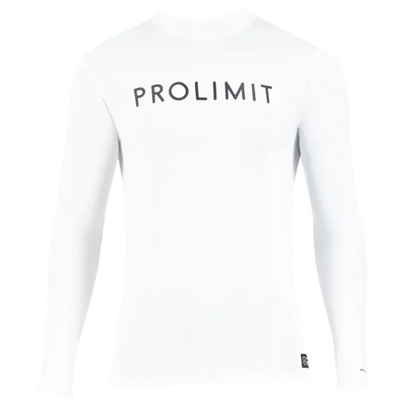 Pánska lycra PROLIMIT Logo Longarm - white