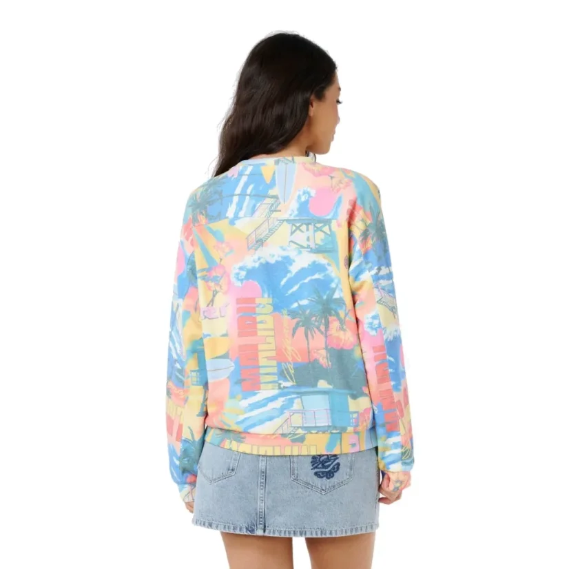 Mikina RIP CURL Surf Side Relaxed Crew - Multicolour