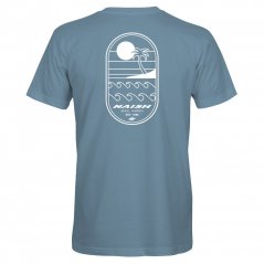 NAISH Maui Oval T-Shirt - Med Blue