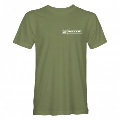 Tričko NAISH Rectangular Logo - Green