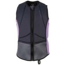 Nárazová vesta PROLIMIT Flare Half Padded FZ - Black/Lavender