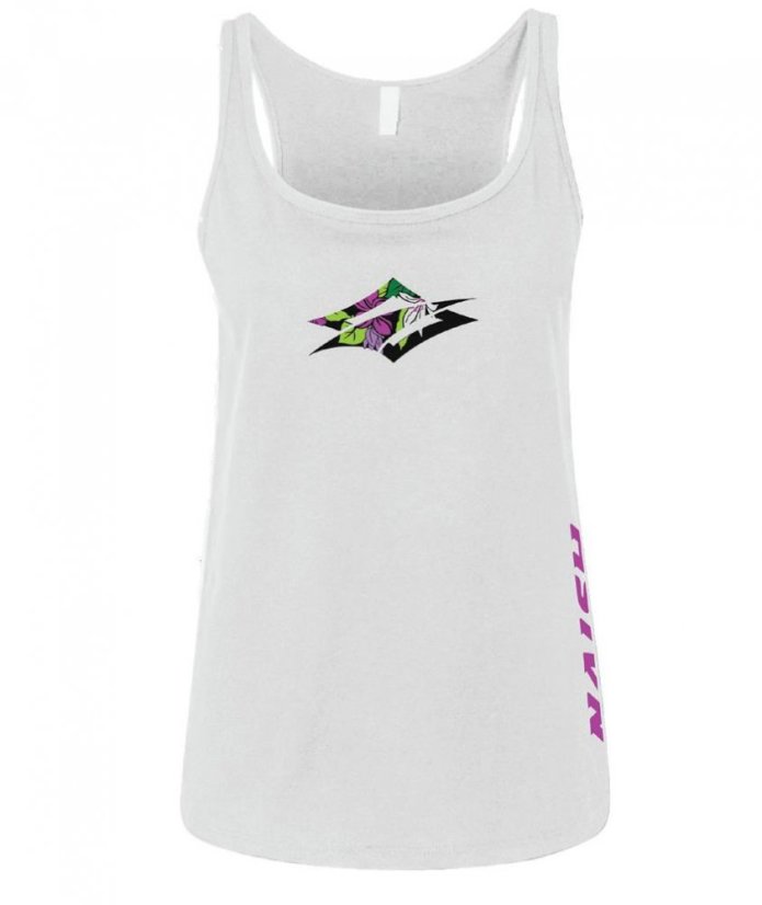 Dámske tielko NAISH Flower Diamond - biele