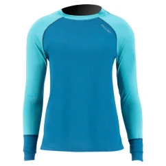 Dámská lycra PROLIMIT PureGirl Longarm Loosefit - blue