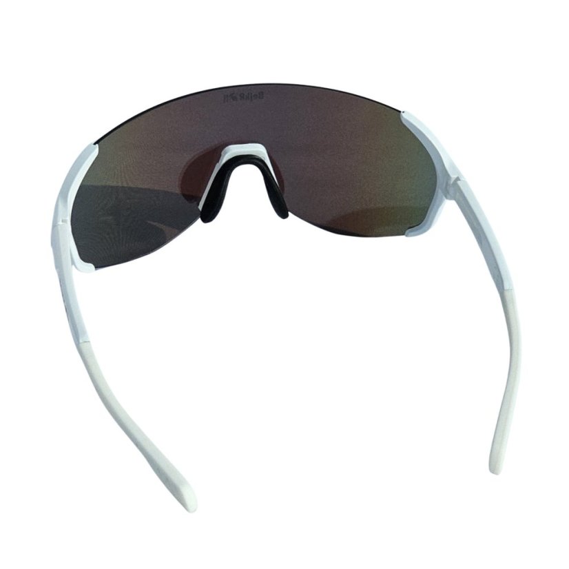 Sunglasses BejkRoll Champion Revo + EVA - white / blue