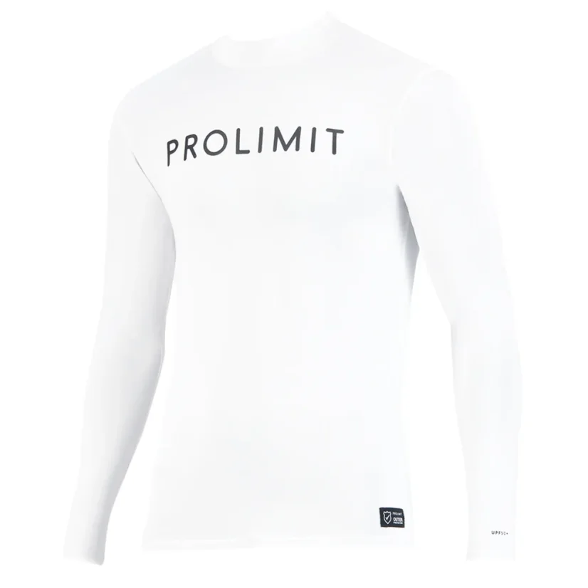 Pánská lycra PROLIMIT Logo Longarm - white