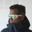 Sunglasses OCEAN Le Morne - White / revo blue lens