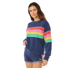 Mikina RIP CURL Surf Revival Relaxed Crew - Dark Navy