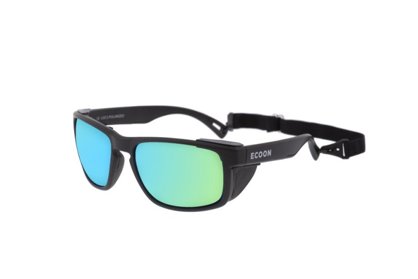 Slnečné okuliare OCEAN Le Morne - Black / revo blue lens