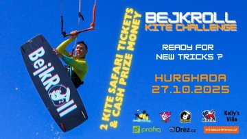Bejkroll Kite Challenge 2025 - pozvánka