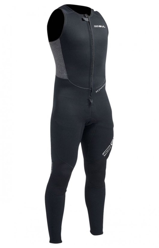 GUL Response Long John 3mm Wetsuit RE4313 - black