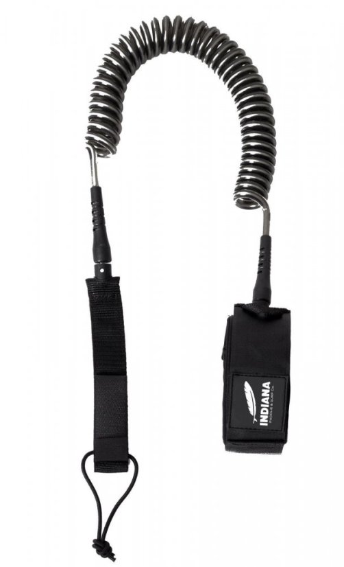 INDIANA Coil Leash SUP - černý