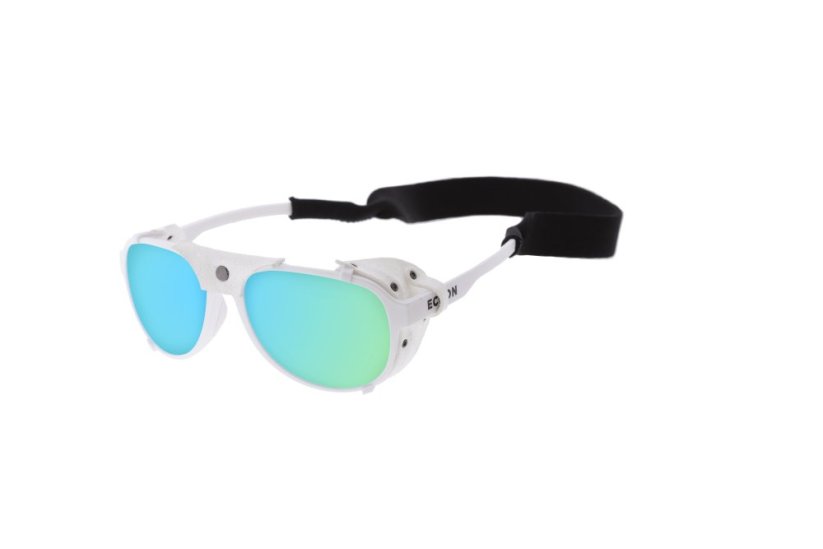 Sluneční brýle OCEAN MAUI White / revo blue lens