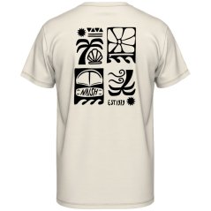 NAISH Loose Fit Est. 1979 T-Shirt - Sand