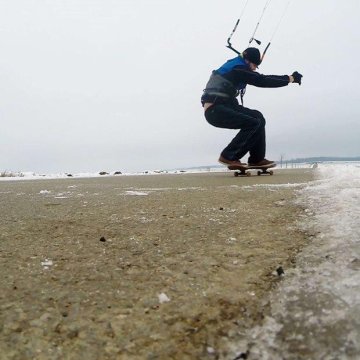 KITE skateboarding