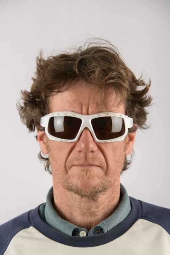 Sunglasses OCEAN Paros - white / smoke lens