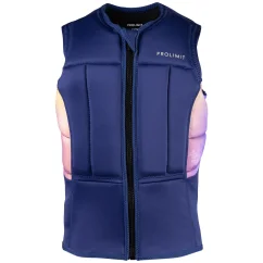 Nárazová vesta PROLIMIT Fusion Fire Half Padded - blue/peach