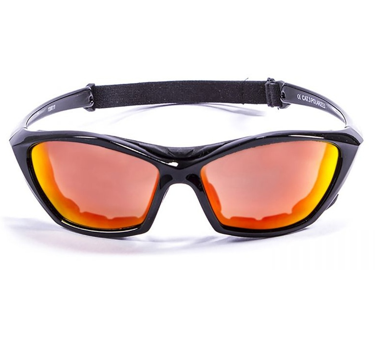Slnečné okuliare OCEAN Garda - black / red revo lens