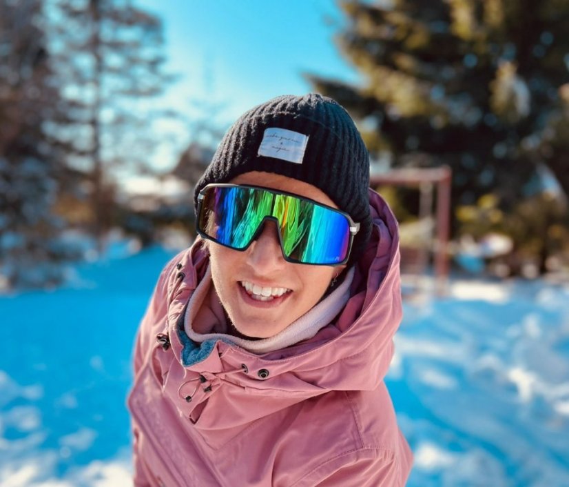 Sunglasses BejkRoll Champion Revo - black/white