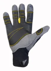 Detské letní rukavice GUL Code Zero Full Finger GL1239 - černé/žluté