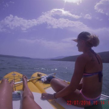 Lefkáda - paddleboard trip na kostelík aneb jak ztratit pádlo