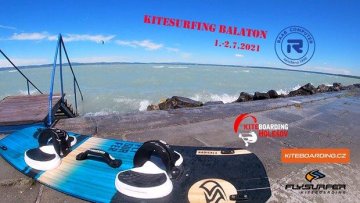 Balaton ride 7/2021 - kitesurfing video