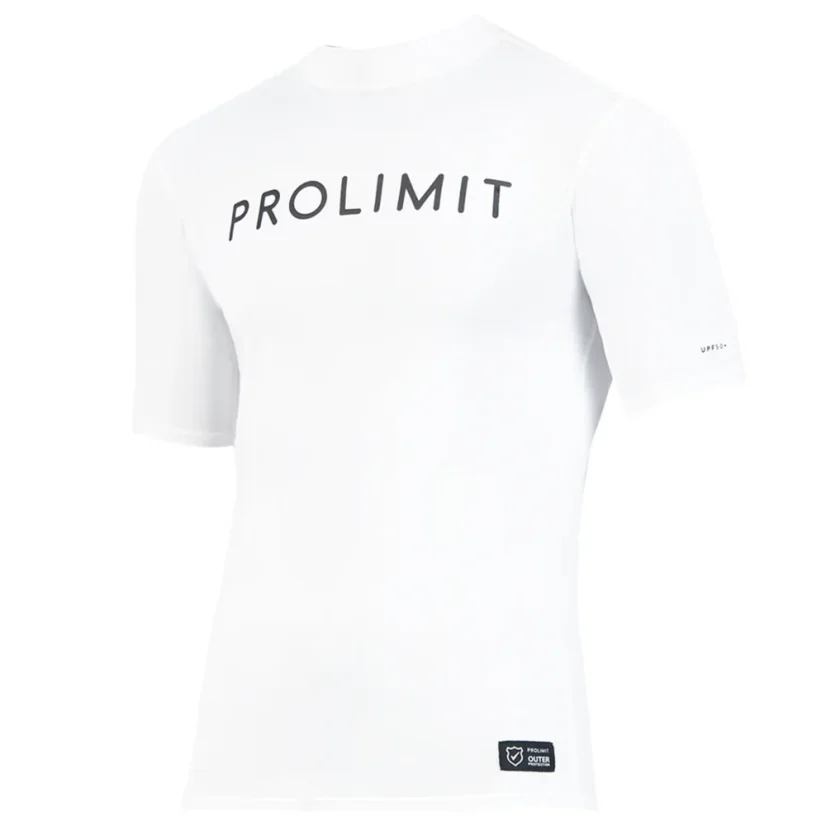 Pánská lycra PROLIMIT Logo Shortarm - white