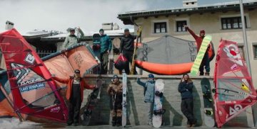 X-project - snow (kite) video