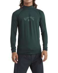Pánská lycra BILLABONG Arch Wave LS - Billiard