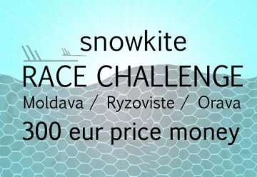 Kitetracker snowkite Challenge - 3 tracks by Kiteboarding.cz