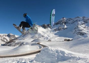 Snowkite video - the sixth sense