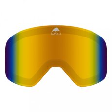 replacement glass NANDEJ for Snow Glasses VISTA - mirror RAINBOW