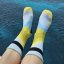Neoprenové ponožky 3 mm BejkRoll SCR - yellow / blue