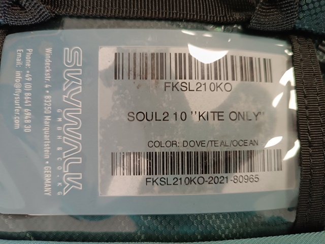 Kite FLYSURFER Soul2 10m complete