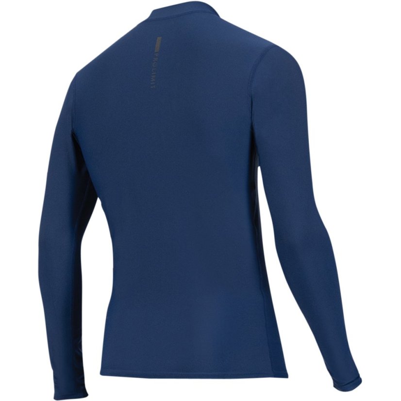 Pánská lycra PROLIMIT Logo Silk Longarm - navy