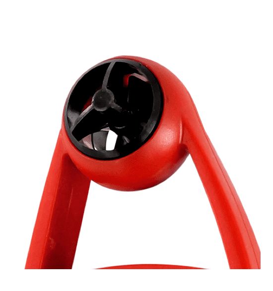 SKYWATCH Wind Anemo-Thermometer - Swiss red