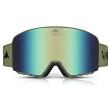 Snow glasses NANDEJ Mount - Green/Rain