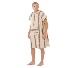 Poncho RIP CURL Clasic Surf Hooded Towel - Bone