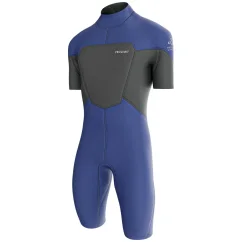 Pánsky neopren 2/2 PROLIMIT Shorty Fusion Backzip - Blue/Grey