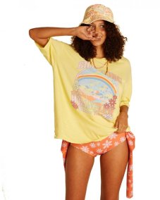 Dámské tričko BILLABONG Boyfriend SS - Sol Rider