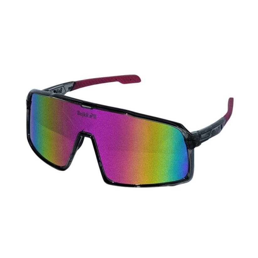 Sluneční brýle BejkRoll Champion Revo - šedá / fialová