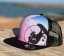 Kšiltovka BejkRoll Snap Trucker kulaté logo - růžová/černá