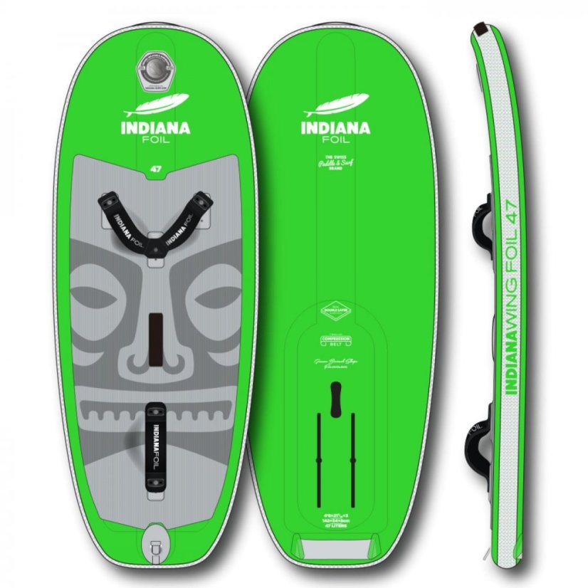 INDIANA 2022 Nafukovací Wing-Board - 47L - Objem: 47l