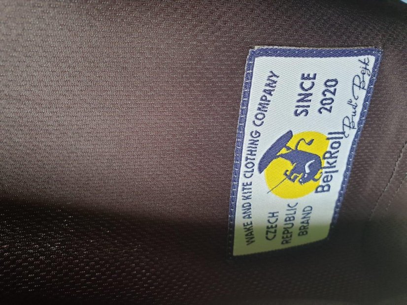 BEJKROLL kite dres - černo/žlutý - Pánská velikost: XL