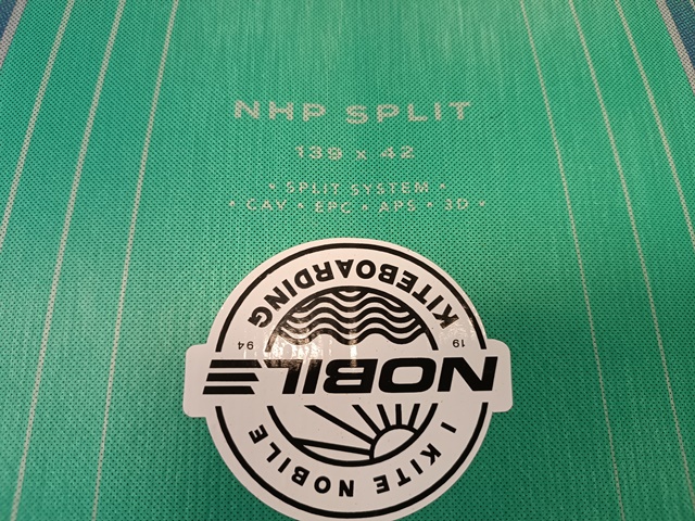Kiteboard NOBILE 2024/25  NHP Split 139x42 - Completion: kiteboard only