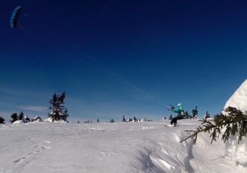 SNOWKITING MARTINSKÉ HOLE 2019